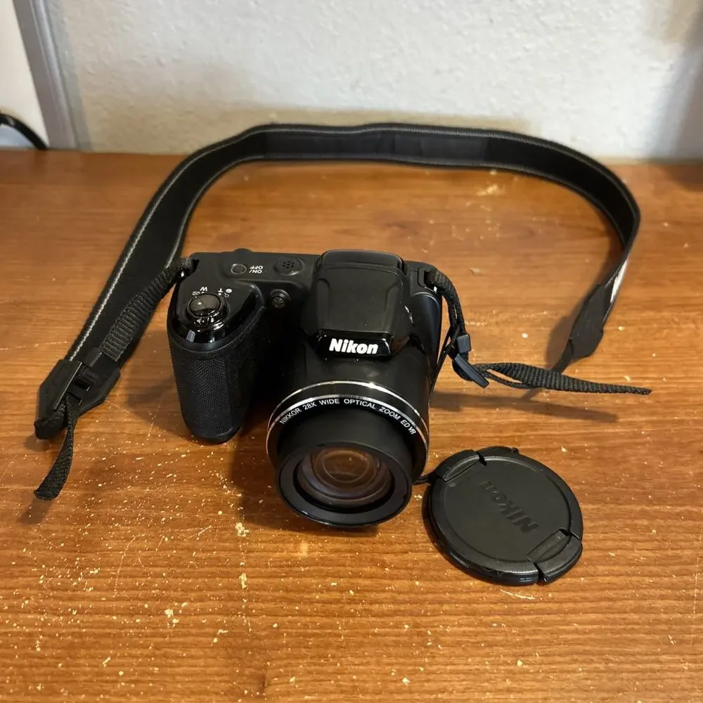 NIKON COOLPIX L330 - 20 MP Digital Camera - 26x Optical Zoom - Black